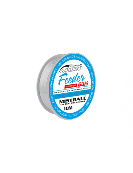 Amortyzator Feeder Gum MISTRALL SHIRO FEEDER 1,0MM 8KG MISTRALL - 1