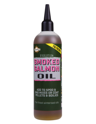 Atraktor Dynamite Baits Evolution Oil- Smoked Salmon 300ml