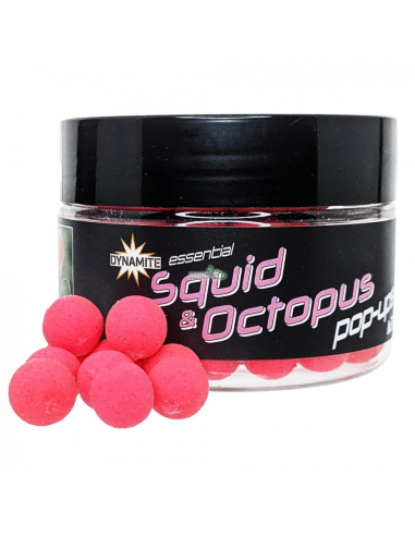 Kulki Dynamite Baits Fluoro Pop-Up Squid-Octopus 12mm