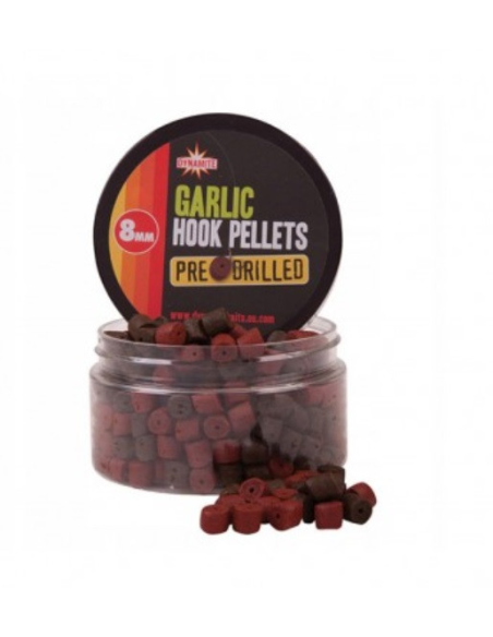 Dynamite Hook Pellets 8mm Pre-Drilled 150g Czosnek DYNAMITE BAITS - 1