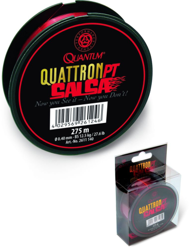 Żyłka Quantum Quattron Salsa 275m/0,22mm