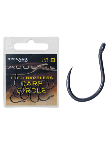 Haczyki Drennan Acolyte Carp Circle nr- 10