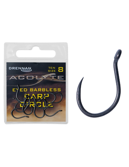 Haczyki Drennan Acolyte Carp Circle nr- 10  - 1