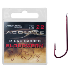 Haczyki Drennan Acolyte Bloodworm nr- 18 DRENNAN - 1
