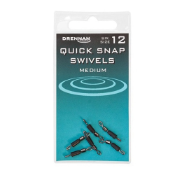 Łącznik Drennan QUICK SNAP SWIVELS Nr12 / 6szt. DRENNAN - 1