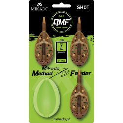 Koszyczek  Mikado METHOD FEEDER SHOT Q.M.F. SET L 3x60g MIKADO - 1