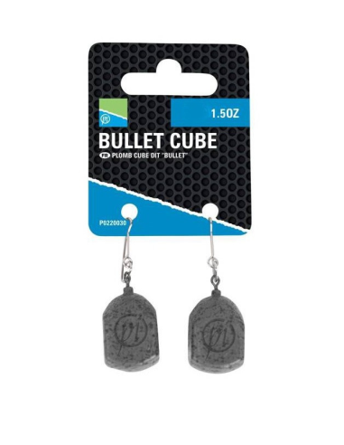 Ciężarki Preston Bullet Cube Leads - 15g