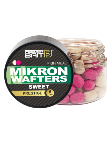 Feeder Bait Mikron Wafters – Sweet 6mm Róż/Biały