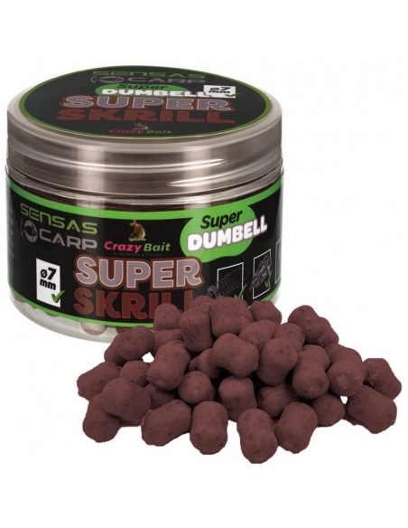 Super Dumbell Sensas 7mm Super Skrill 80g SENSAS - 1