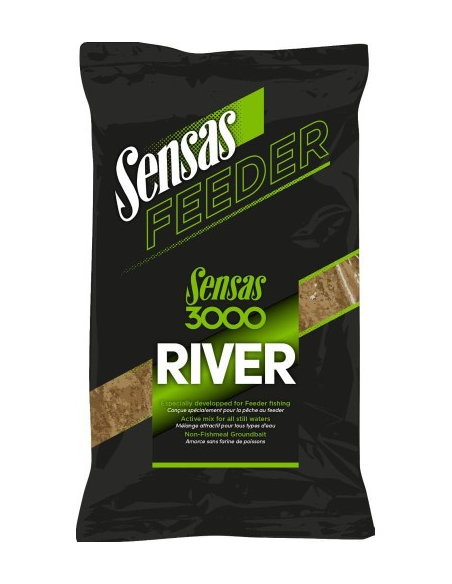 Zanęta SENSAS Feeder 3000 RIVER   1kg SENSAS - 1