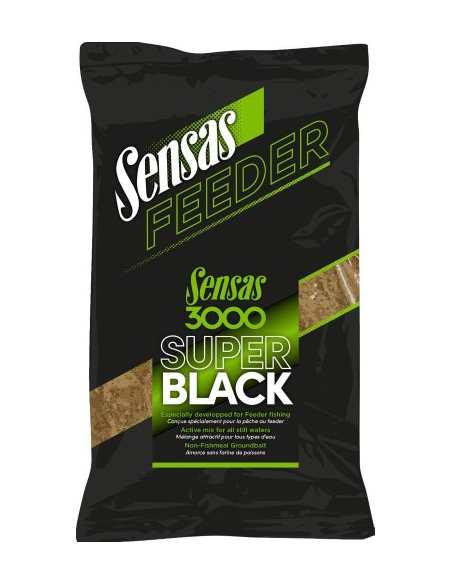 Zanęta SENSAS Feeder 3000 SUPER BLACK  1kg SENSAS - 1