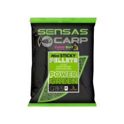 Pellet SENSAS mini sticky pellets Power Green 700g SENSAS - 1