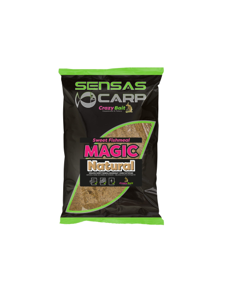 Zanęta SENSAS SWEET FISHMEAL MAGIC NATURAL  2kg SENSAS - 1