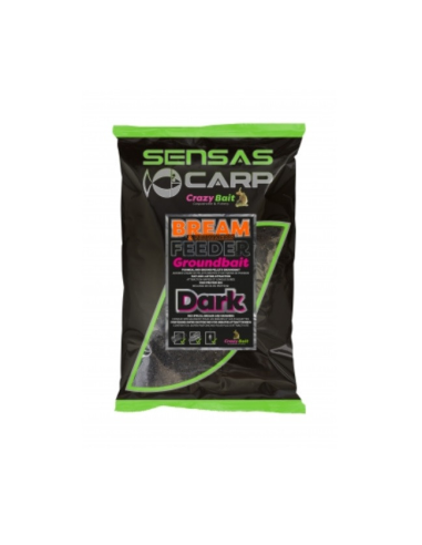 Zanęta SENSAS UK BREAM FEEDER DARK 2kg