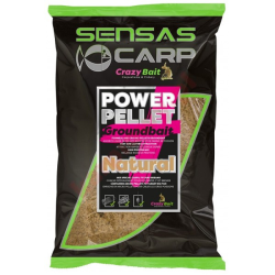 Zanęta SENSAS UK POWER PELLET PLUS NATURAL  2kg SENSAS - 1