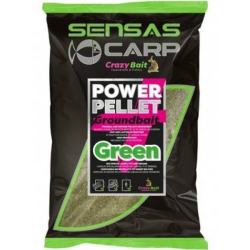 Zanęta SENSAS UK POWER PELLET PLUS GREEN  2kg SENSAS - 1