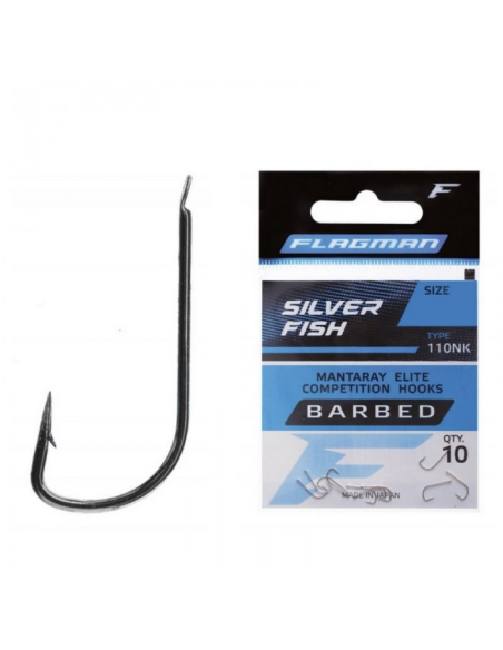 Haczyki Flagman Mantaray Silver Fish r.18 FLAGMAN - 1