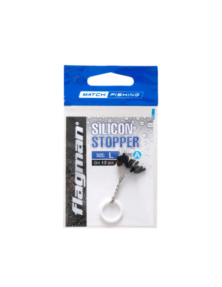 Stopery For Line Flagman Silicon rozmiar.M FLAGMAN - 1 Stopery For Line Flagman Silicon rozmiar.M FLAGMAN - 1