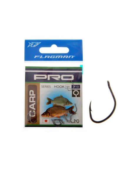Haczyki FLAGMAN Pro Carp rozmiar.14  op.10szt. FLAGMAN - 1