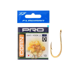 Haczyki Flagman Pro Corn rozmiar- 8 opakowanie 10szt FLAGMAN - 1