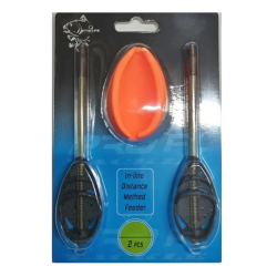 Podajnik 2+1 In-Line Distance Method Feeder 40g  - 1