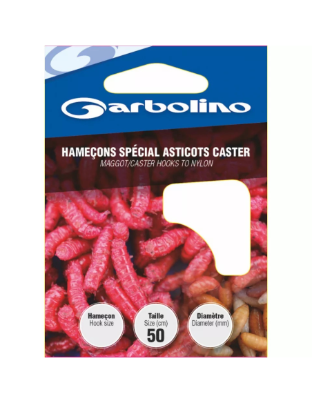 Przypony Garbolino Special Maggot/Caster roz 18 GARBOLINO - 1