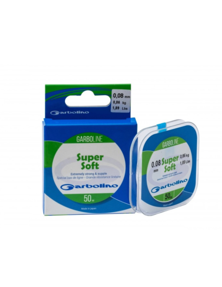 Żyłka Garbolino Super Soft 50m 0.155mm GARBOLINO - 1 Żyłka Garbolino Super Soft 50m 0.155mm GARBOLINO - 1