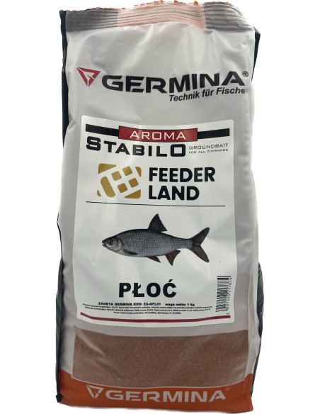 Zanęta Germina Stabilo Feederland Płoć 1kg  - 1