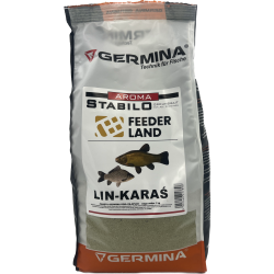 Zanęta Germina Stabilo Feederland Lin Karaś 1kg  - 1