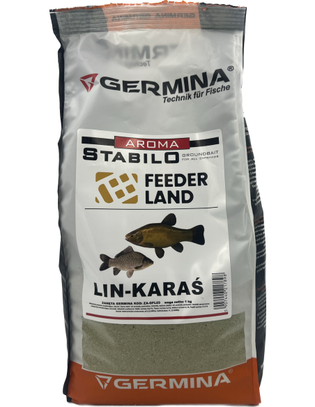 Zanęta Germina Stabilo Feederland Lin Karaś 1kg  - 1