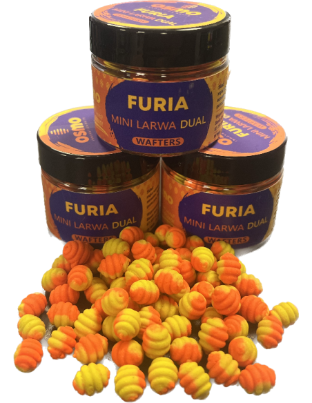 Osmo Mini Larwa Wafters Dual - Furia OSMO INNOVATION BAITS - 2 Osmo Mini Larwa Wafters Dual - Furia OSMO INNOVATION BAITS - 2