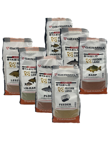 Zestaw Zanęt feederland Germina 7 kg GENLOG - 1 Zestaw Zanęt feederland Germina 7 kg GENLOG - 1