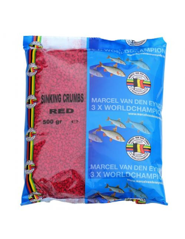 Dodatek  MVDE Sinking Crumbs Red  500g