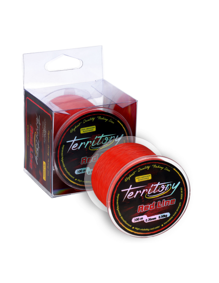 ŻYŁKA MIKADO - TERRITORY RED - 0.28mm 300m MIKADO - 1