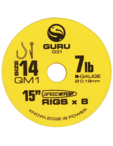 Przypony Guru QM1 Speedstops 38cm - 12 - 0,22mm