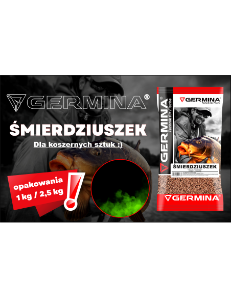 Zanęta Germina Śmierdziuszek 1kg GENLOG - 2 Zanęta Germina Śmierdziuszek 1kg GENLOG - 2
