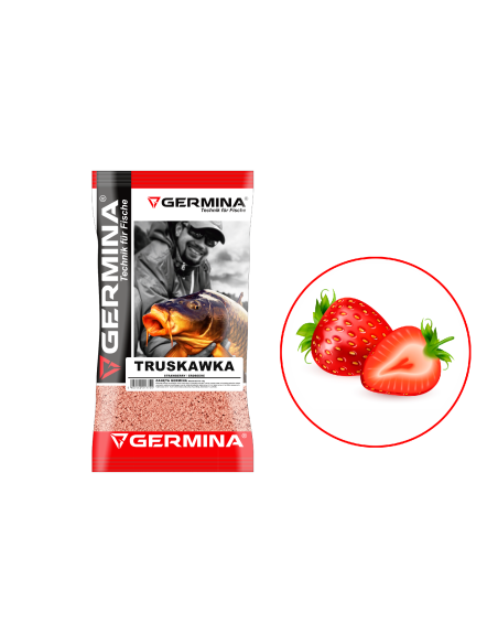 Zanęta Germina Truskawka 1kg GENLOG - 1