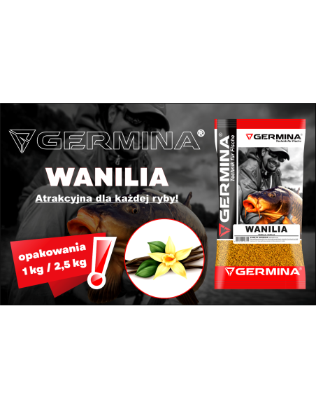 Zanęta Germina Wanilia 1kg GENLOG - 2 Zanęta Germina Wanilia 1kg GENLOG - 2