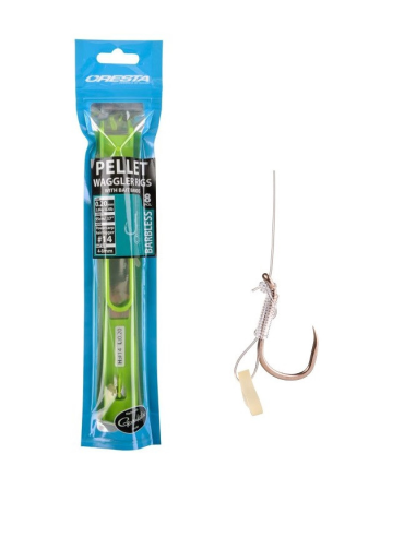 Przypony CRESTA Pellet Waggler Rigs 16/0.18