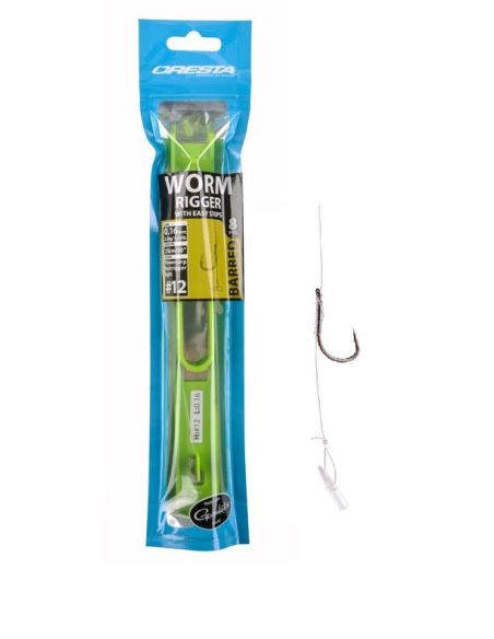Przypony Cresta Worm Riggers Quickstop 10/0,18mm CRESTA - 1