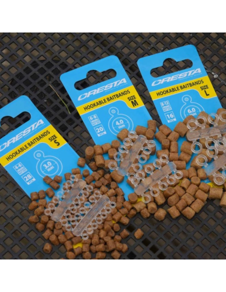 Gumki do przynęt CRESTA Hookable Baitbands roz. S CRESTA - 2