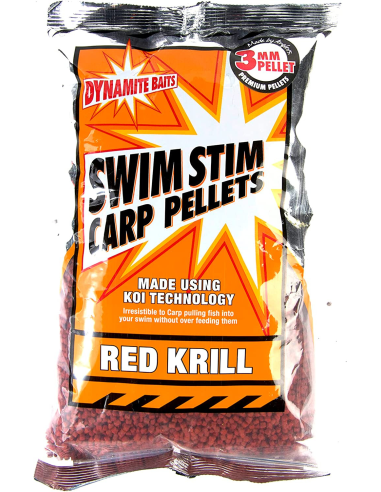 Pellet Dynamite Baits Swim Stim Red Krill 900g 3mm