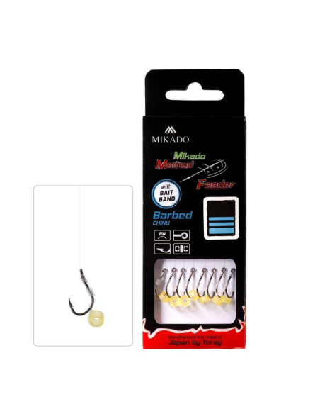 Przypony Mikado Method Feeder MF13 Z Gumką - roz. 12 MIKADO - 1