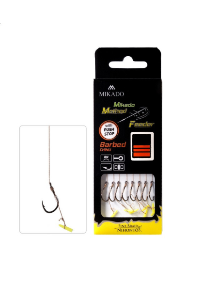 Przypony Mikado Method Feeder PushStop - roz. 4 MIKADO - 1