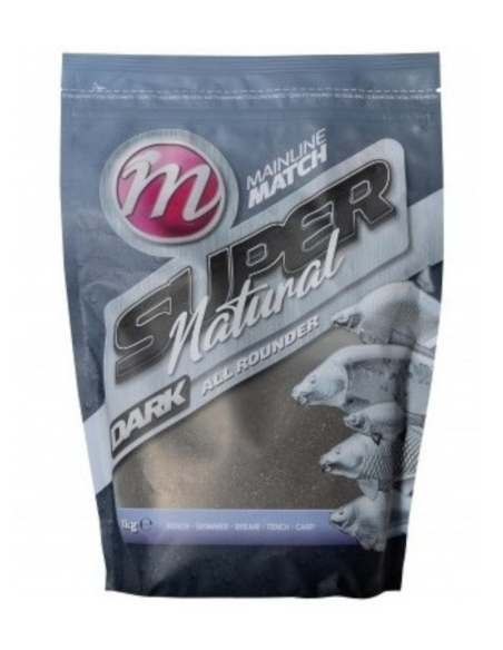 Zanęta Mainline - SUPER NATURAL DARK 1KG MAINLINE - 1