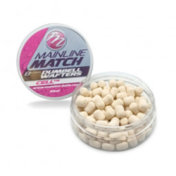 Mainline Match Dumbell Wafters – White Cell 8mm MAINLINE - 1