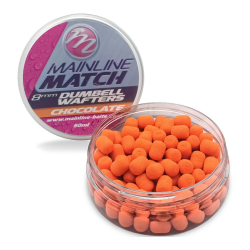 Mainline Match Dumbell Wafters – Orange Chocolate 10mm MAINLINE - 1