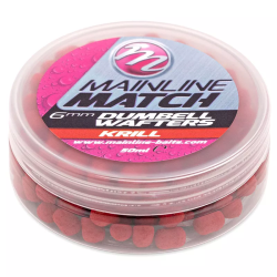 Mainline Match Dumbell Wafters – Red Krill - 10mm MAINLINE - 1