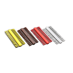 Stopery Mikado - METHOD FEEDER - PUSH STOP - ŻÓŁTE MIKADO - 1