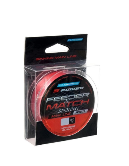 Flagman S-Power Feeder/Match Sinking Line - 0,20mm FLAGMAN - 1